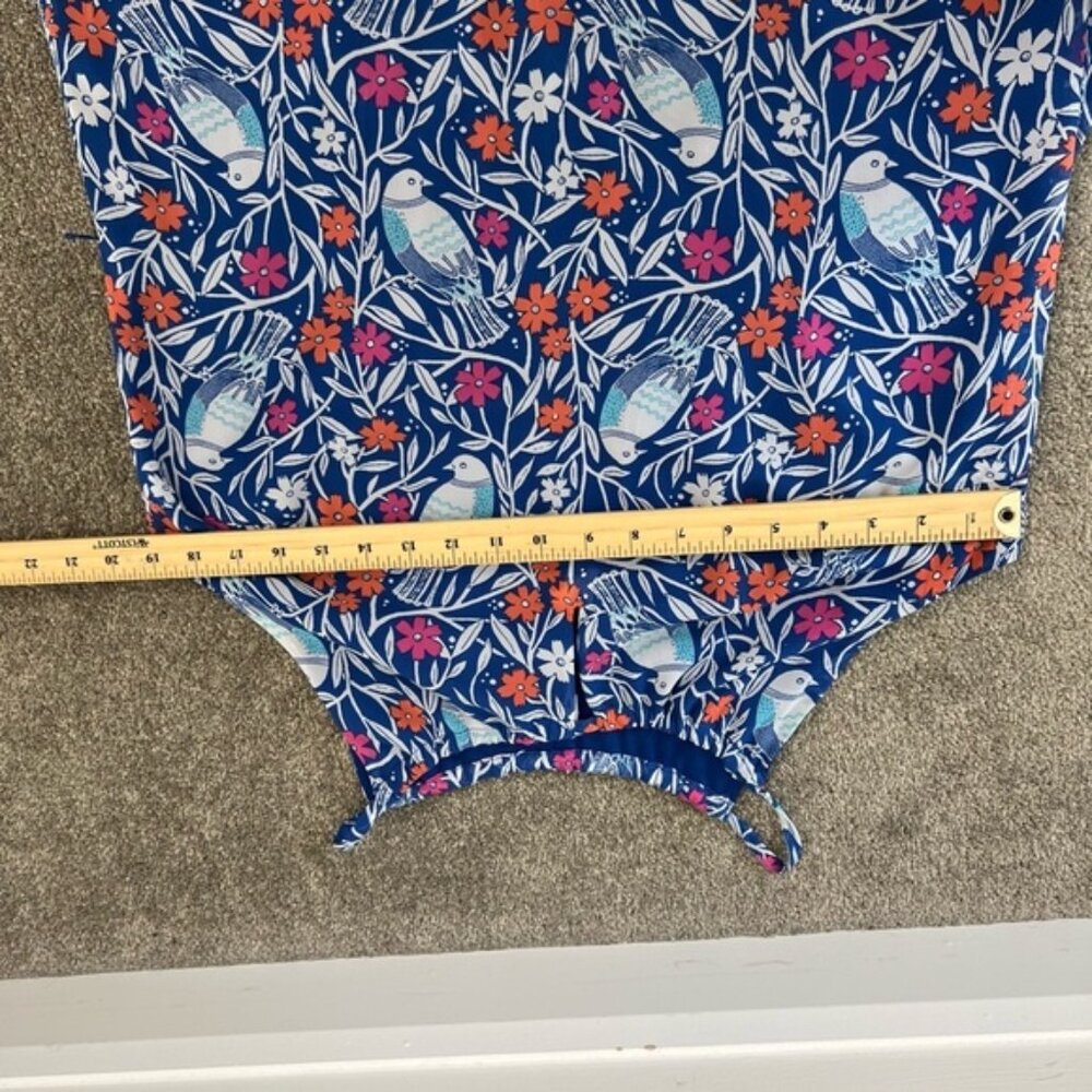 Old Navy Petite Blue Floral Maxi Dress with Racerback - size S - Picture 6 of 7